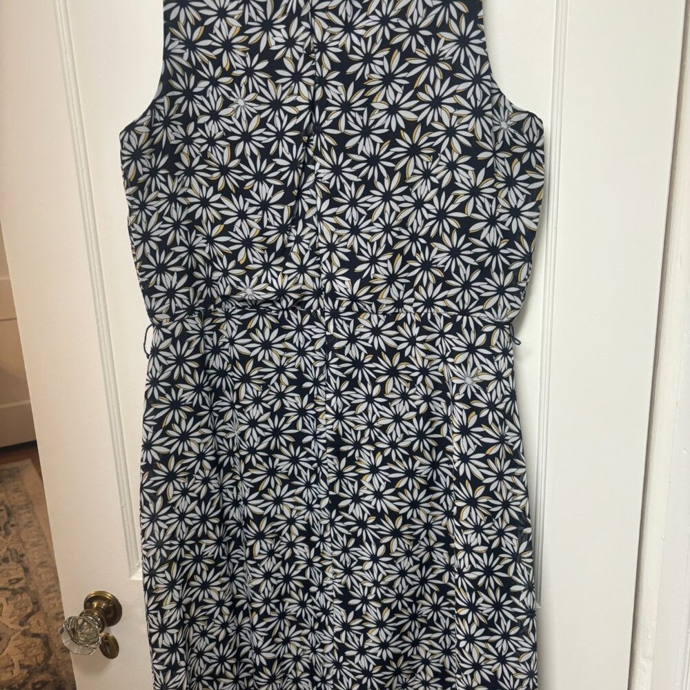Black and White flower dress